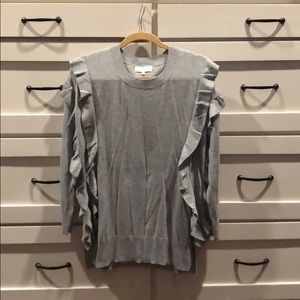 Grace & Lace Ruffle Sweater